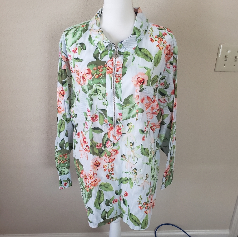 TOMMY HILFIGER tunic for women size 3X long sleeve